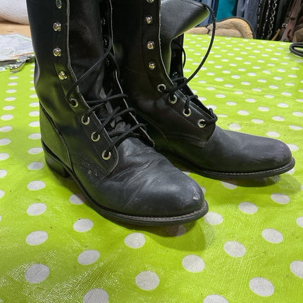 Paddock Boots 5.5 Leather Black