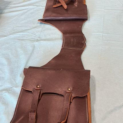 Saddle Bags Brow Heavy Leather