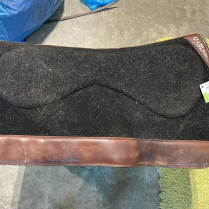 Western Saddle Pad CSI Black 29X34