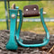 Wooden Stirrups- Turquoise Barrel Racing Style