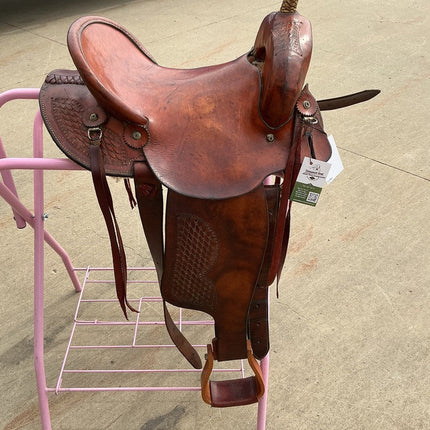 Western Barrel Saddle S14" G7"