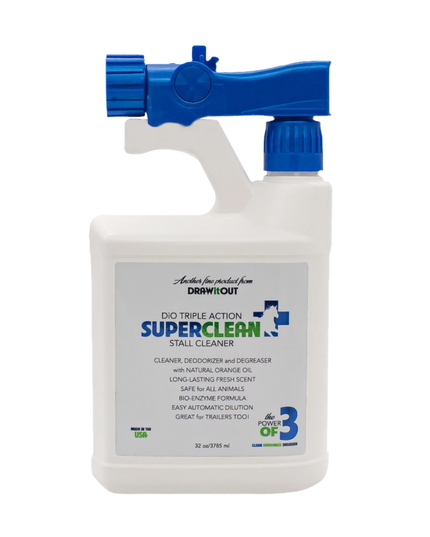 Draw It Out SuperClean™ Bio-Enzymatic Stall & Trailer Cleaner (Hose-End)