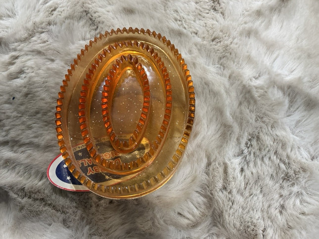 Curry Comb Orange Glitter