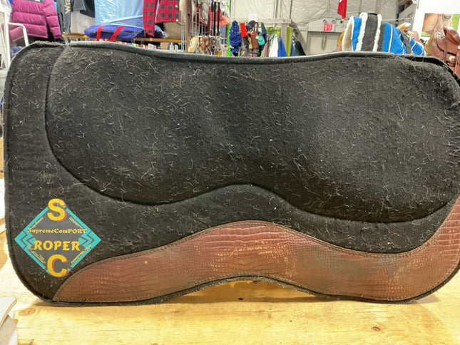 Saddle Pad Western with shims 32" Supreme Comfort Roper Corrector