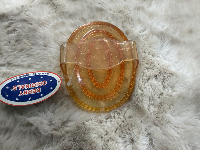 Curry Comb Orange Glitter