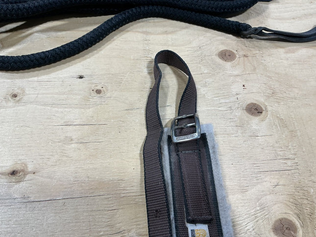 Western Breast Collar Brown/Fleece