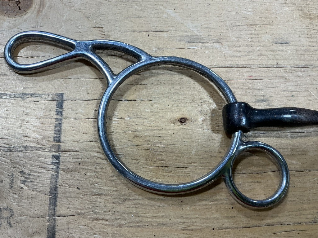 Bit 3 ring gag bit 5 1/4