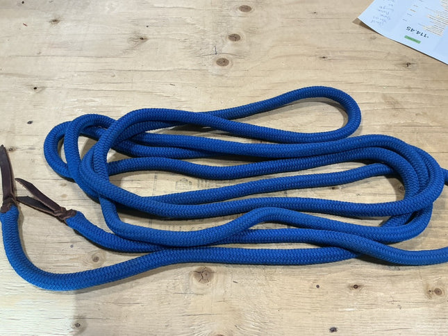 Reins Mecate Burwash 22' Blue