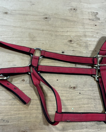 Halter Nylon Red