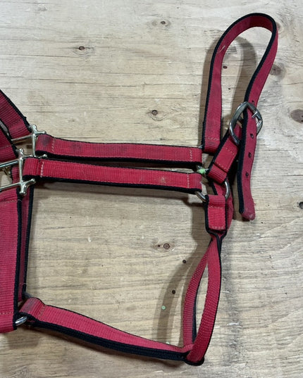 Halter Nylon Red
