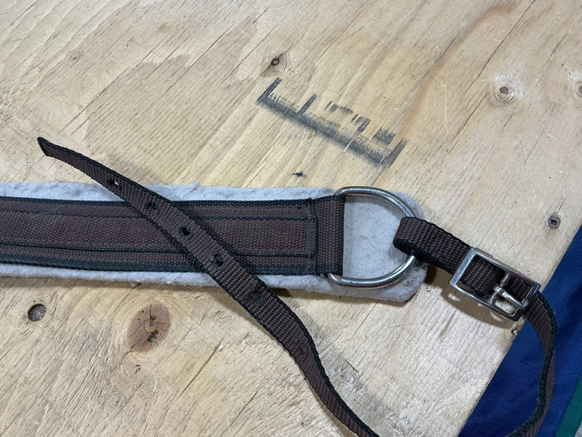 Western Breast Collar Brown/Fleece