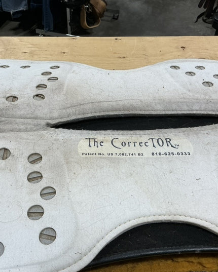 Saddle Pad Western with shims 32" Supreme Comfort Roper Corrector