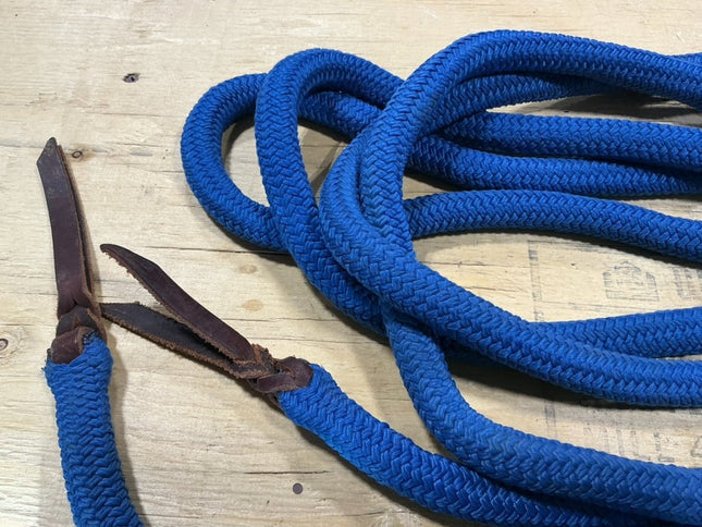 Reins Mecate Burwash 22' Blue
