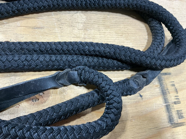 Reins Mecate black