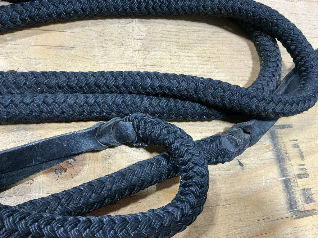 Reins Mecate black