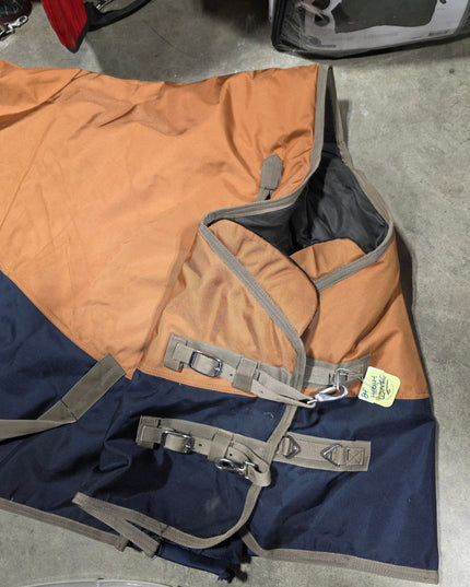 winter coat heavy Breath Comfort 84" Blue /Orange