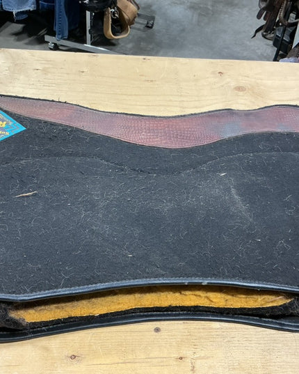 Saddle Pad Western with shims 32" Supreme Comfort Roper Corrector