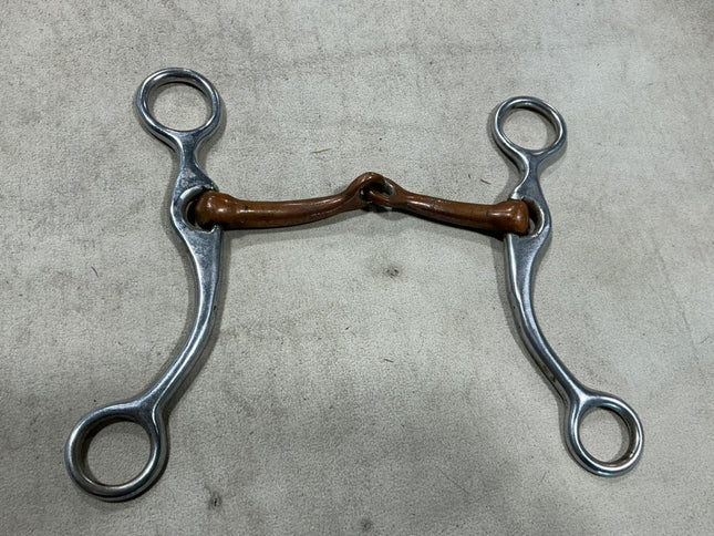 Bit – Shank Snaffle, Copper Mouthpiece | Used