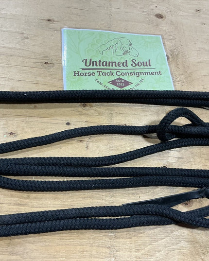 Reins Mecate black