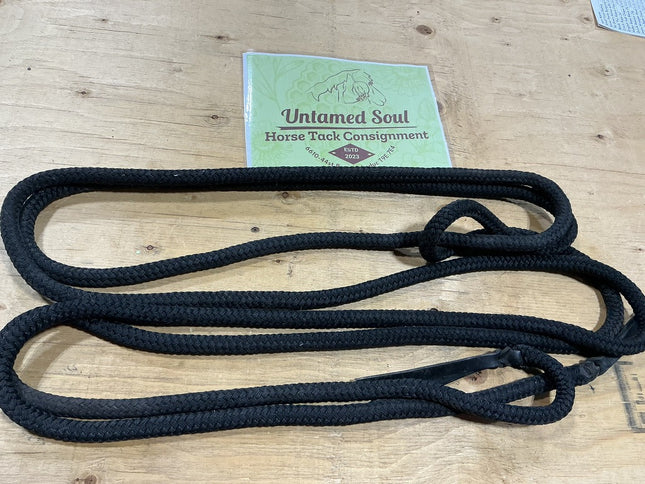Reins Mecate black