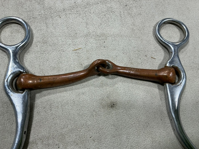 Bit – Shank Snaffle, Copper Mouthpiece | Used