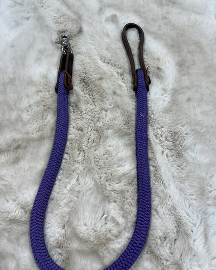 Reins Nylon pony Purple 38"