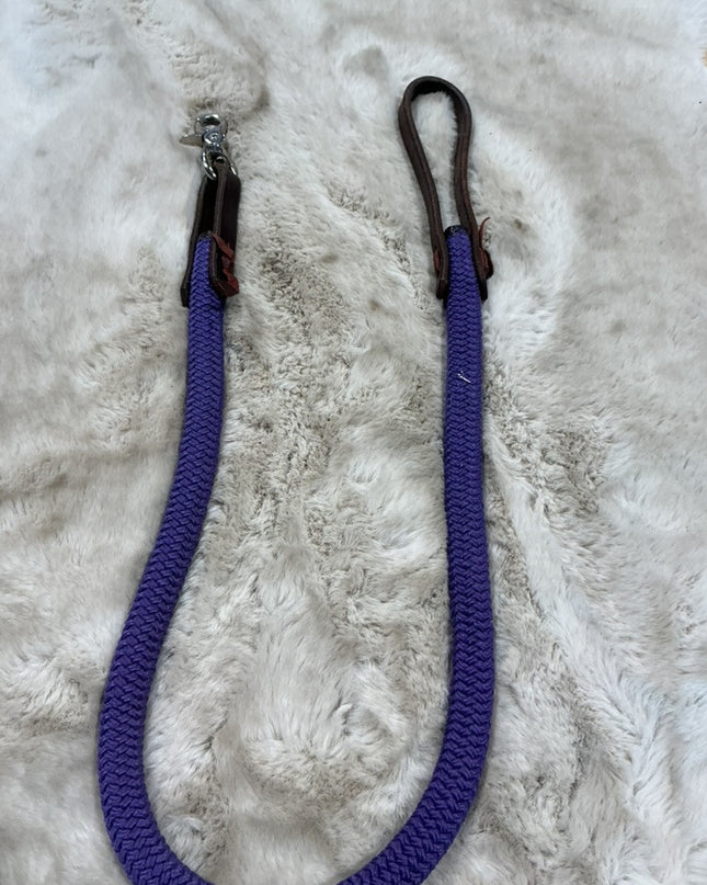 Reins Nylon pony Purple 38"