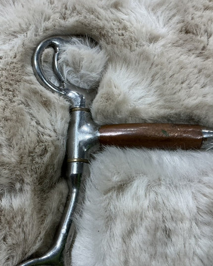 Bit Shank Snaffle Bit copper mouthpiece 5 1/2 "