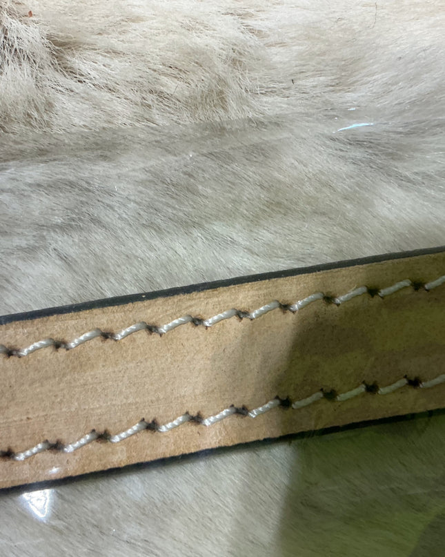 Single-Ply Miniature Leather Crown Replacement Strap