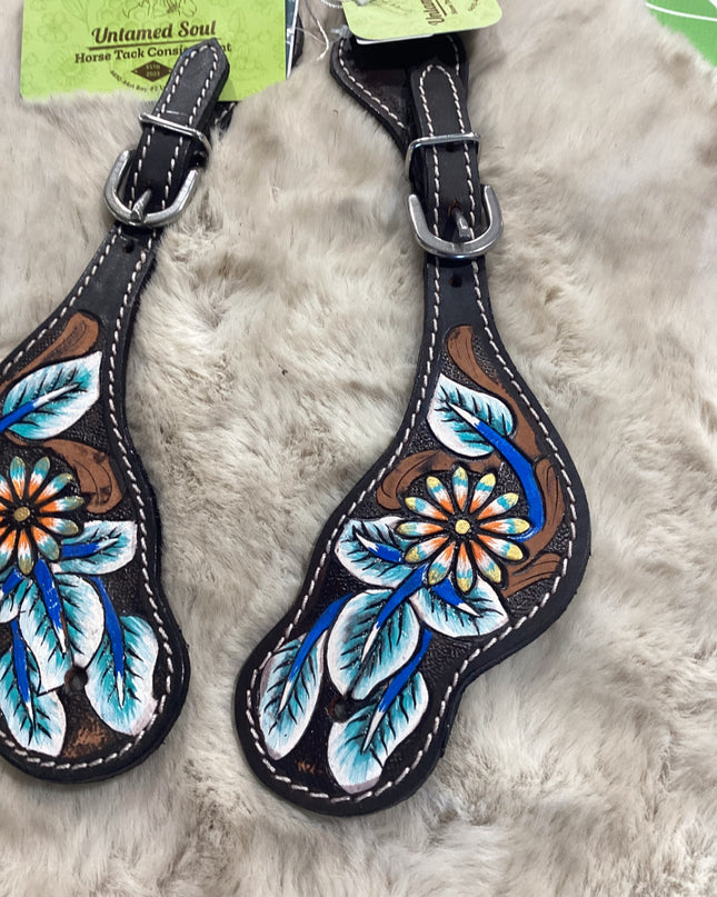 Vintage Floral Spur Straps *NEW*
