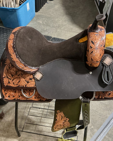 Western Saddle Round Top Reiner 16" G7.5" Package *NEW*
