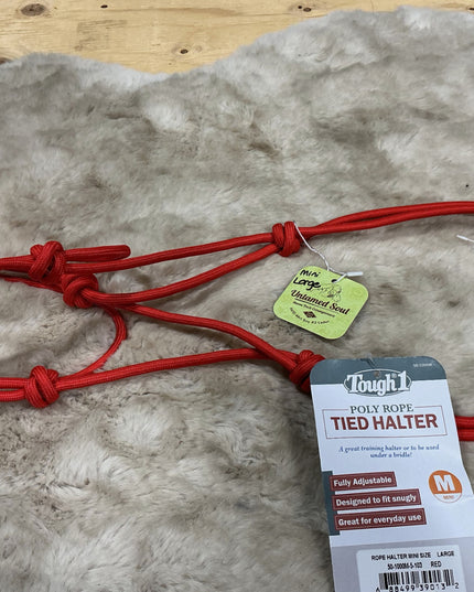 Halter Rope Mini/Pony Large Red *NEW*