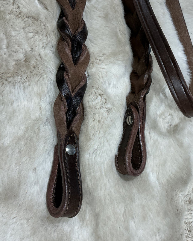 BRAIDED LEATHER Headstall *NEW*