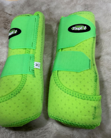 Medicine Boots Vented (4) Medium *NEW*Lime Green
