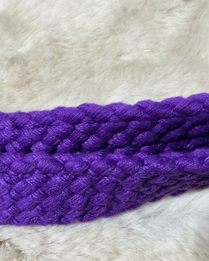 Western Reins FLAT ROPING COTTON *NEW* Purple