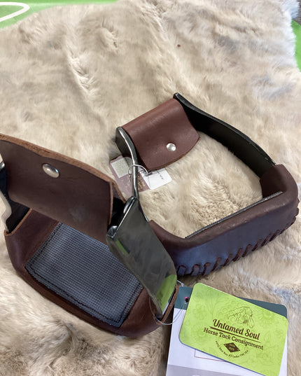 Western Stirrup Aluminum Angled *NEW*