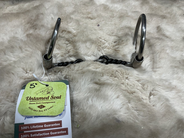 Bit – No Pinch Dogbone Snaffle, 5" | New
