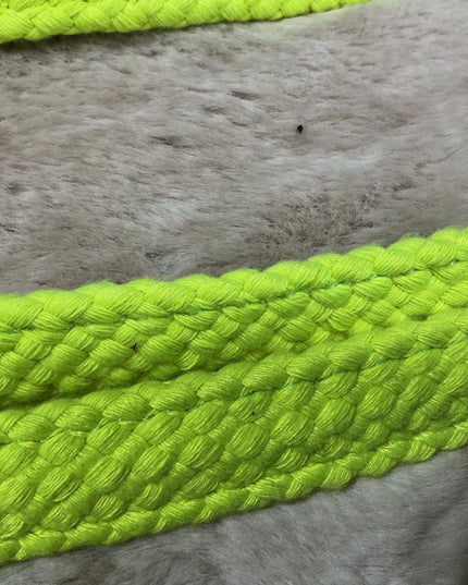 Western Reins FLAT ROPING COTTON *NEW*Lime Green