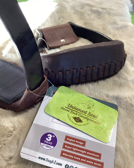 Western Stirrup Aluminum Angled *NEW*