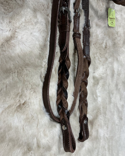 BRAIDED LEATHER Headstall *NEW*