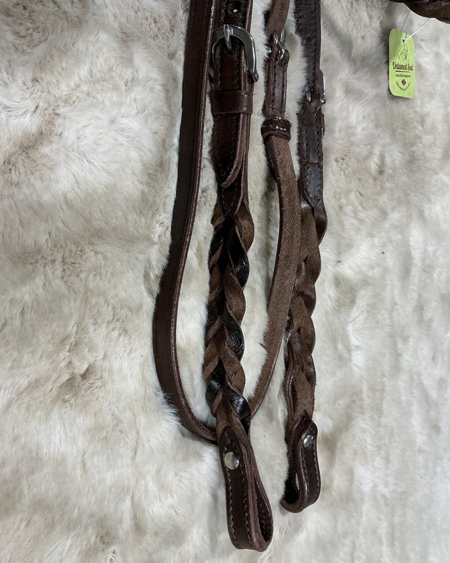 BRAIDED LEATHER Headstall *NEW*