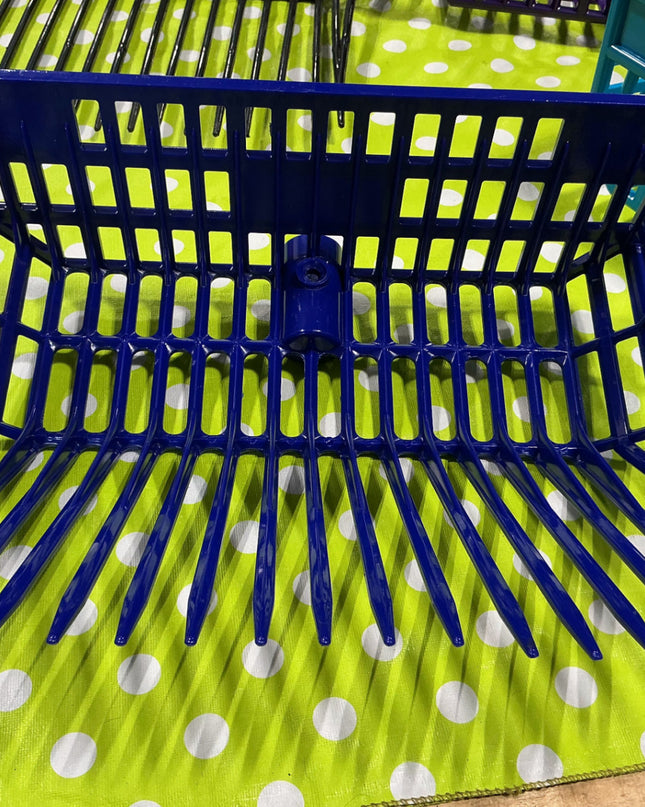 Plastic Shaving Fork BASKET Head:Purple