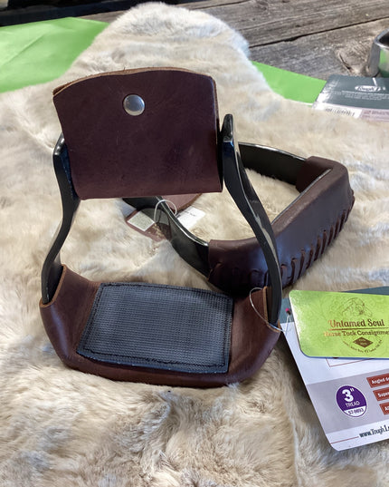 Western Stirrup Aluminum Angled *NEW*