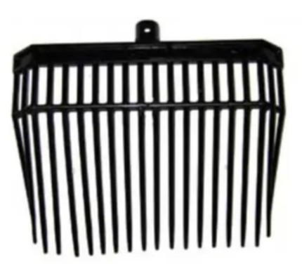 Plastic Shaving Fork Head: BLACK