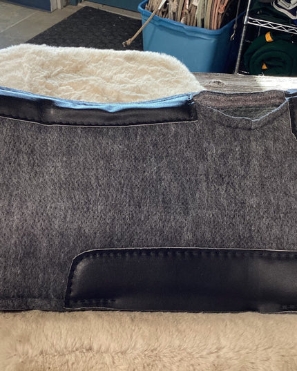 Western Saddle Pad Contour Felt 19"X19" 3/4"  *NEW*