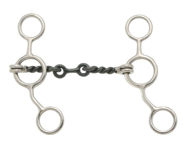 Bit – Cowhorse Dogbone Snaffle, Mini, 4" | New