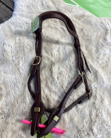 Western Harness Brow Quick Change Brass *NEW*