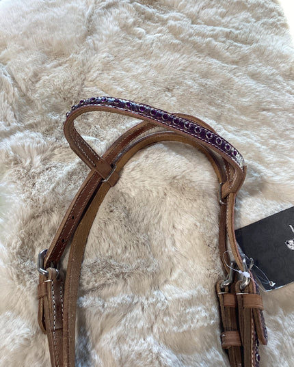 Western Mini Headstall & Breast Collar Purple *NEW*