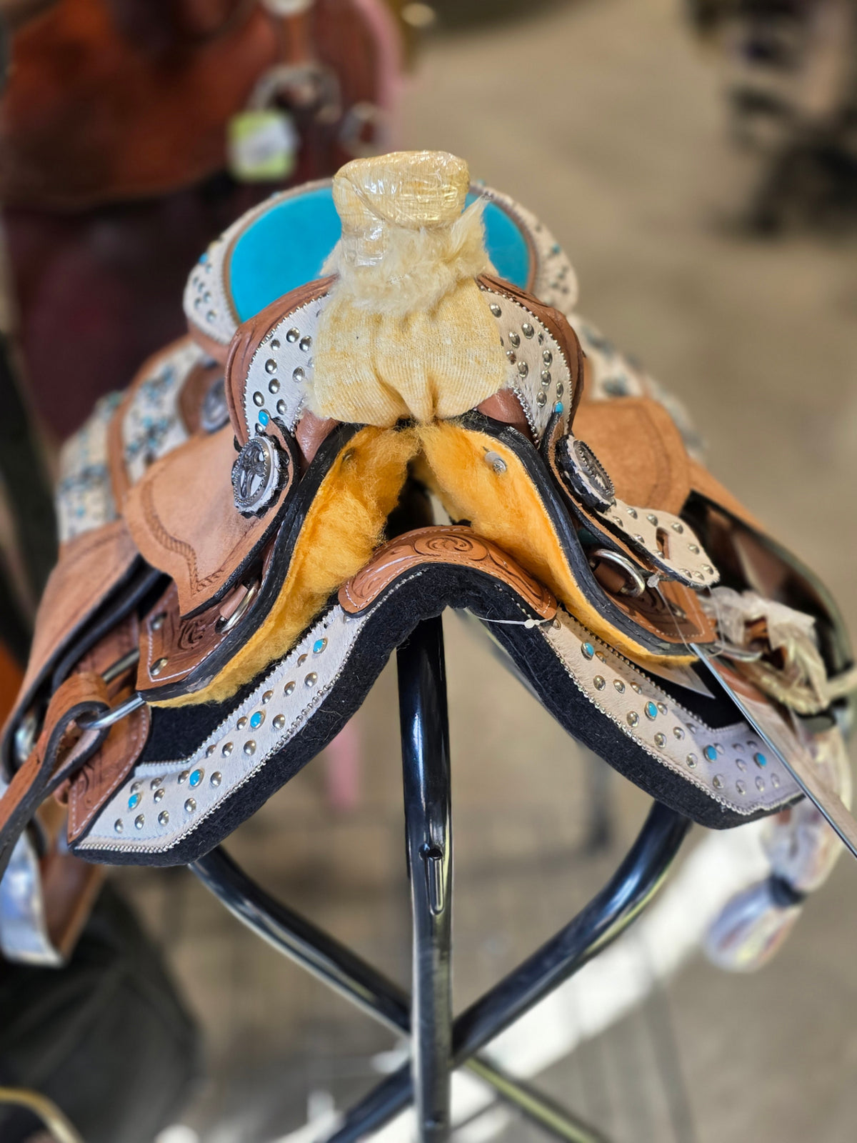 Western Saddle Barrel  Mini 8" Package *NEW*