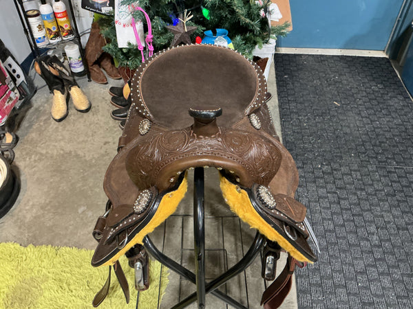 Western Saddle – Barrel S16" G8" (Save $330) | New with Tags